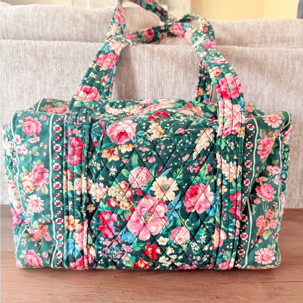 1993 “Springtime” RARE Vera Bradley Small Duffle-VINTAGE RETIRED - Picture 2 of 12